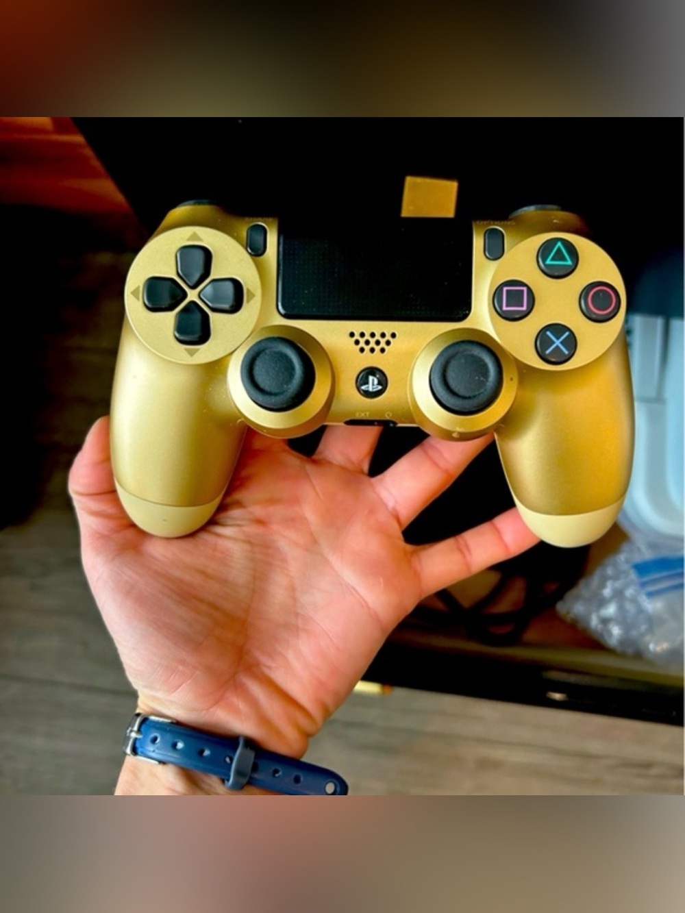 Gold DualShock 4 Wireless Controller for Sony PlayStation For PS4